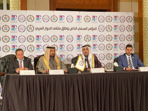رئيس البرلمان العربي يُطلق ملتقى الحوار العربي وعدد من من المبادرات