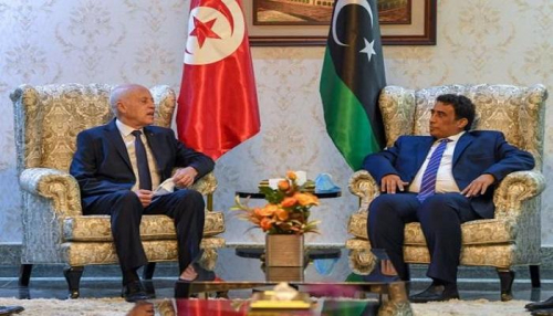 قيس سعيد من ليبيا.. سنعيد اتحاد المغرب العربي لعهده