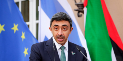 وزير الخارجية الإماراتي يستقبل مبعوث الخارجية الإسرائيلية الخاص لدول الخليج