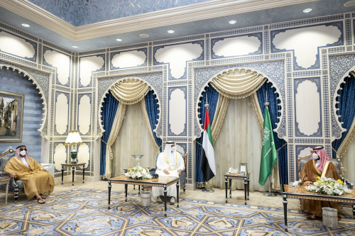 تفاصيل الزيارة الخاطفة... ماذا دار بين ابن زايد وابن سلمان