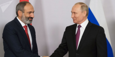 بوتين لباشينيان.. روسيا تواصل التهدئة على الحدود بين أرمينيا وأذربيجان