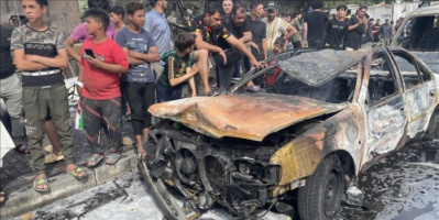 جريحان بانفجار عبوة داخل مركبة مدنية جنوبي العراق
