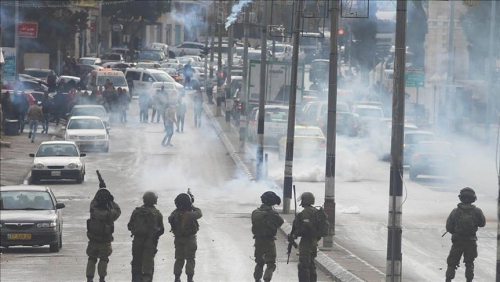 مواجهات بين الفلسطينيين والجيش الإسرائيلي شمالي الضفة