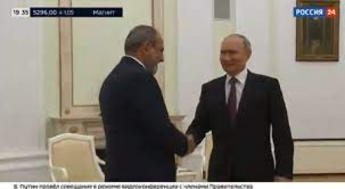 بوتين يهنئ باشينيان بفوز حزبه في الانتخابات الأرمنية