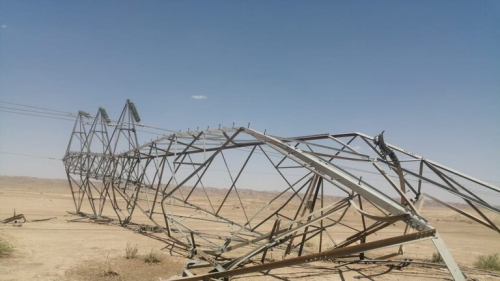 العراق: استهداف جديد لأحد أبراج نقل الطاقة بجنوبي بغداد