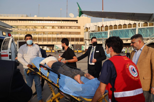 العراق يرسل جرحى تفجير مدينة الصدر إلى إسطنبول للعلاج