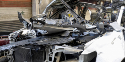 سوريا..قتيل و3 مصابين بانفجار حافلة عسكرية في دمشق