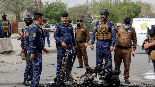 مقتل تسعة عناصر أمن عراقيين بانفجار في مخزن عتاد شمالي البلاد