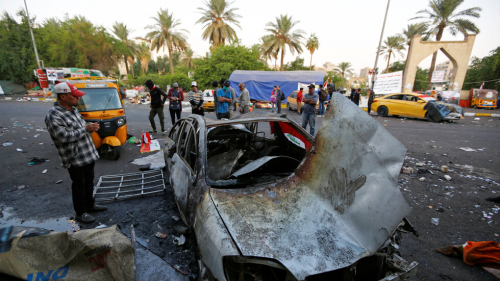 مقتل قيادي في الحشد الشعبي بقصف طائرة مسيرة شمالي العراق