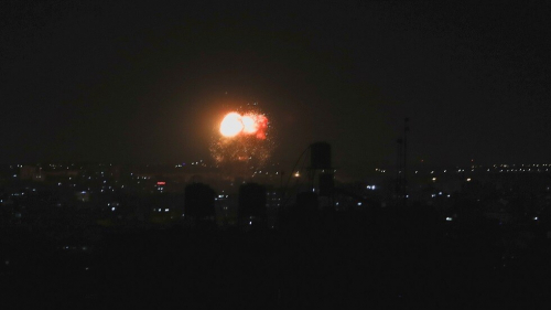 الجيش الإسرائيلي يعلن استهداف 4 مواقع لحركة "حماس" في غزة