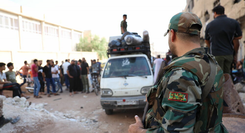 مقتل 4 جنود سوريين وجرح 15 آخرين في هجوم على حواجز للجيش في درعا