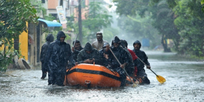 17 قتيلا وعشرات المفقودين جراء أمطار غزيرة جنوبي الهند
