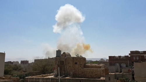 اليمن.. دفاعات "ألوية العمالقة" تسقط 3 مسيرات حوثية في سماء مأرب