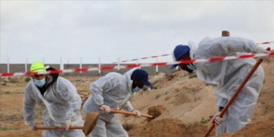 السلطات الليبية تعلن انتشال 18 جثة بمقبرة جماعية في سرت