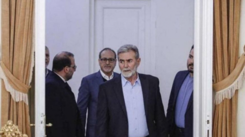الأمين العام لحركة "الجهاد الإسلامي" يلتقي رئيس جهاز المخابرات العامة المصرية