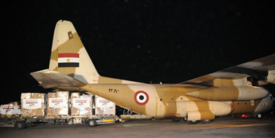 مصر ترسل 5 طائرات عسكرية محملة بالمساعدات إلى سوريا وتركيا