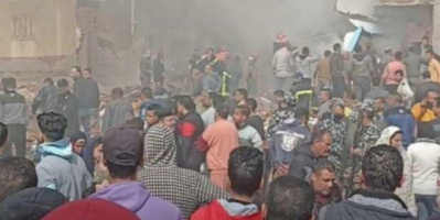 انهيار ثاني عقار في مصر والقوات تحاول السيطرة على الوضع