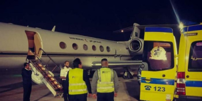 نقل حالة طبية حرجة لمواطن سعودي من مطار القاهرة إلى المملكة