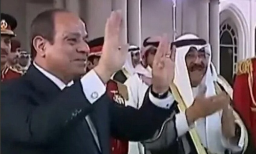 بالعرضة والبنادق.. الكويت تستقبل السيسي استقبال الملوك وتؤكد عمق العلاقات