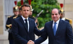 السيسي وماكرون: لا سلام في الشرق الأوسط دون دولة فلسطينية