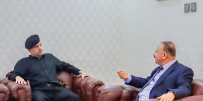 وزير النقل يبحث مع اللواء شلال شايع سبل التعاون المشترك بين الوزارة وجهاز مكافحة الإرهاب