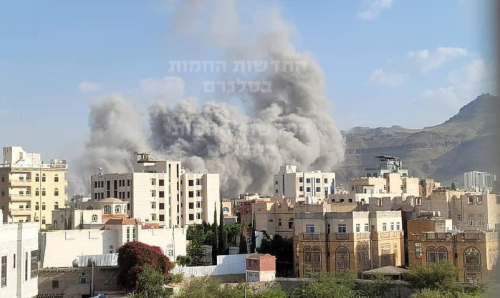 ليلة رعب في صنعاء... شاهد قائمة الأهداف التي دمرها الطيران الإسرائيلي بالكامل