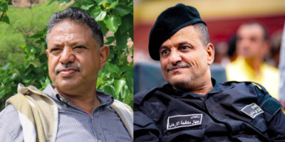 اللواء شلال شايع يعزّي الشيخ محسن القشم في وفاة شقيقه العميد علي ناصر القشم