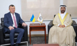 رئيس البرلمان العربي يستقبل سفير أوكرانيا في القاهرة