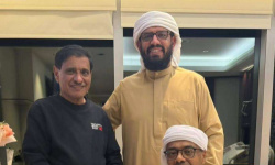 اللواء البحسني يستقبل هاني بن بريك ومسهور في أبوظبي ويؤكد ثبات خيار مكافحة الإرهاب