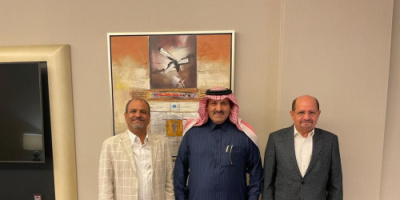 اللواء شلال علي شايع يبحث مع رئيس الوزراء والسفير السعودي تعزيز جهود جهاز مكافحة الإرهاب