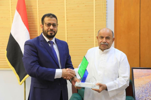 محافظ حضرموت يبحث مع مؤسسة صلة خارطة المشاريع التنموية والخدمية للمرحلة القادمة