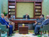 الفريق الصبيحي يترأس اجتماعاً خماسياً لوزراء الخدمات في عدن لمناقشة خطط التعافي التنموي