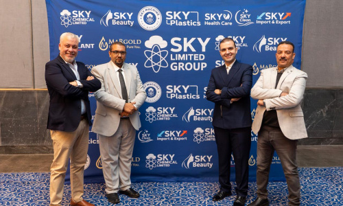 حفل تدشين وإطلاق مجموعة "سكاي جروب" لتصنيع عدد من المنتجات المحلية كبديل للمستوردة