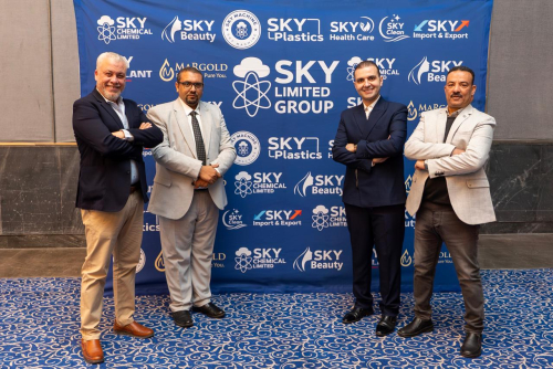حفل تدشين وإطلاق مجموعة "سكاي جروب" لتصنيع عدد من المنتجات المحلية كبديل للمستوردة
