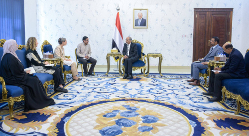 عضو مجلس القيادة الرئاسي محمود الصبيحي يستقبل في عدن سفيرة هولندا