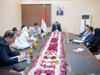 وزير الأشغال يبحث مع مدير مكتب UNOPS في الشرق الأوسط سبل تعزيز التعاون في دعم مشاريع الطرق.