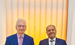 اللواء شلال شايع يبحث مع السفير الألماني تعزيز التعاون في مكافحة الإرهاب ويدعو إلى موقف حازم تجاه الحوثيين