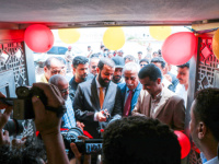 محافظ أبين ورئيس الجامعة يفتتحان مشروع إنشاء وتجهيز سكن الطالبات بجامعة أبين