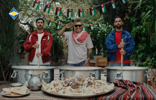 صوت الأردن عمر العبداللات يطلق "هينا جينا" دعماً للنشامى بالتعاون مع البنك الأردني الكويتي