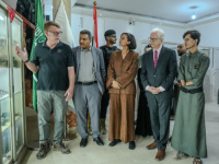 سفير ألمانيا يشيد بجهود مسام خلال زيارة إلى مأرب .. ويؤكد بأن نزع الألغام ضرورة إنسانية لحماية المدنيين في اليمن