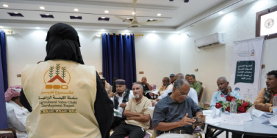 بدعم البرنامج السعودي لتنمية وإعمار اليمن وتنفيذ "مؤسسة استجابة".. تدشين برنامج تدريبي للكوادر الزراعية في أبين