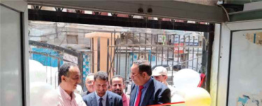 افتتاح مشروع منظومة التكييف والتبريد بمجمع الميدان الصحي في صيرة