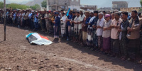 الآلاف من أبناء الجنوب يشيّعون الشهيد عبدالرحيم صالح مثنى إلى مثواه الأخير في ردفان في موكب جنائزي مهيب